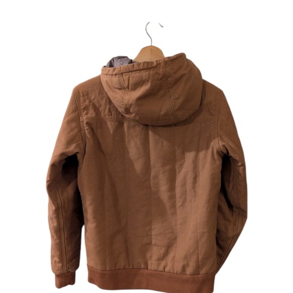 Patagonia Tan Bomber Jacket with Hood - Picture 4 of 7